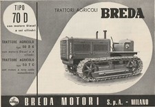 PUBBLICITA' 1952 TRATTORE