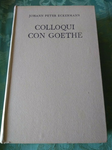 Colloqui con goethe - con,