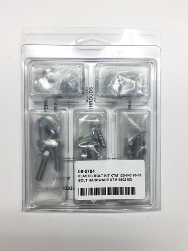 Kit bulloni plastica ktm - bulloni,