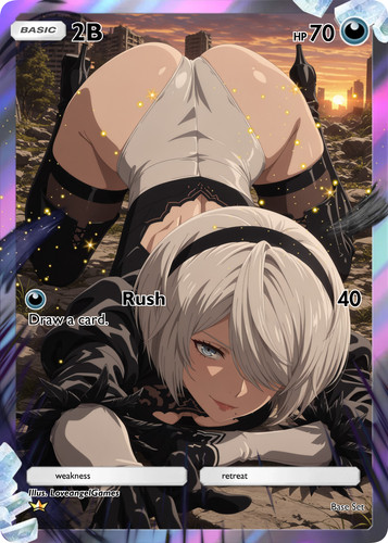 Loveangelgames carta anime - -,