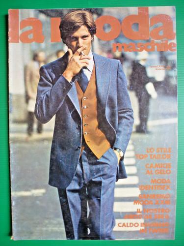 Moda maschile 4 - moda, 4/1974
