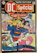 DC SPECIAL #3 SUPERGIRL!  WONDER WOMAN!  NEAL ADAMS!  CANARINO NERO!   FN+ (6.5)
