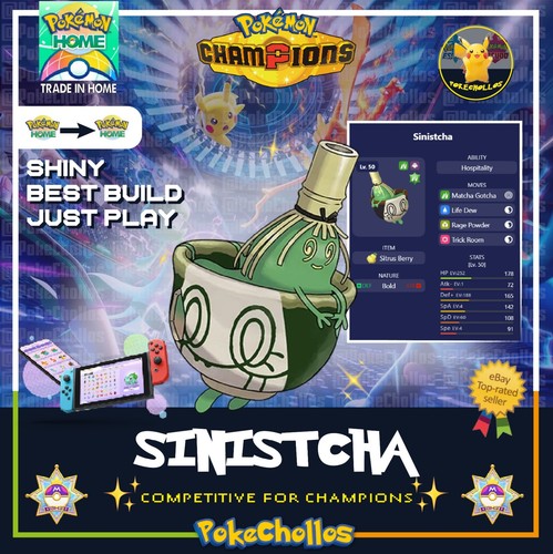 Sinistcha shiny - sinistcha,