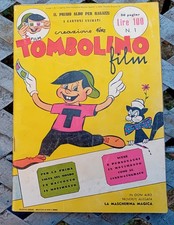 TOMBOLINO num 1 del 1954 completo di OCCHIALI - raro