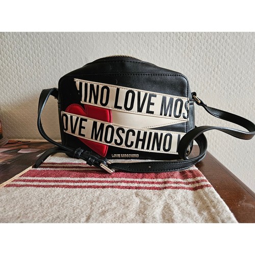 Love moschino black logo tape - moschino,