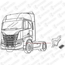 Piastra pedana superiore dx sx