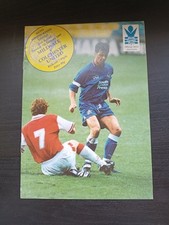 programma calcio Millwall V Colchester United  7th 1997