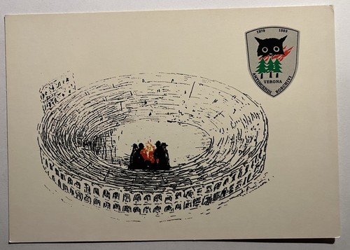 Cartolina scout cngei verona - scout,