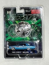 LEXANI 1965 CHEVY MALIBU SS ~ BLU CON FIAMME MALIBU INTERNATIONAL   