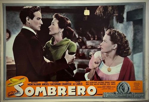 Sombrero lobby card - lobby,