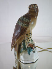 LAMPADA DA COMODINO VEILLEUSE IN PORCELLANA FORMA DI AQUILA VINTAGE R55