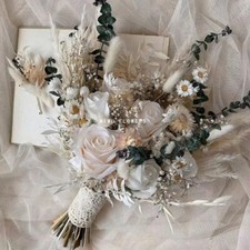 Bouquet da sposa erba secca