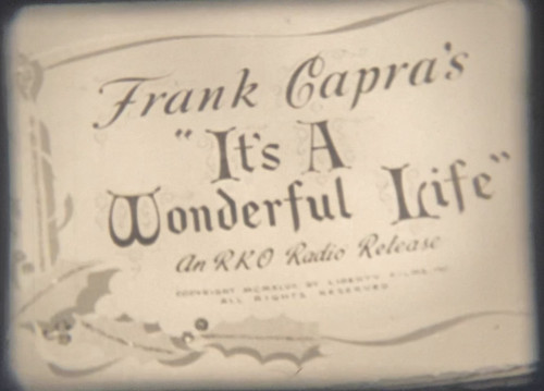 Wonderful life - “it’s, a