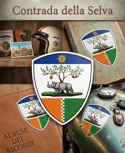 Palio siena adesivo - adesivo, sticker