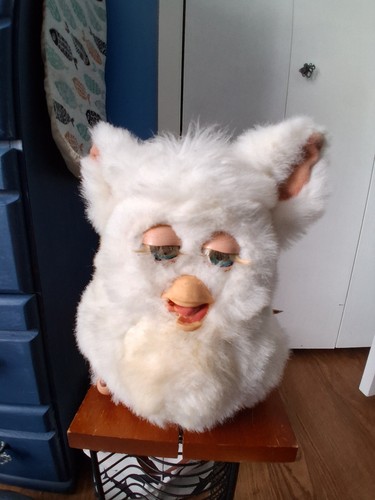 Furby 2005 marshmallow bianco - marshmallow,