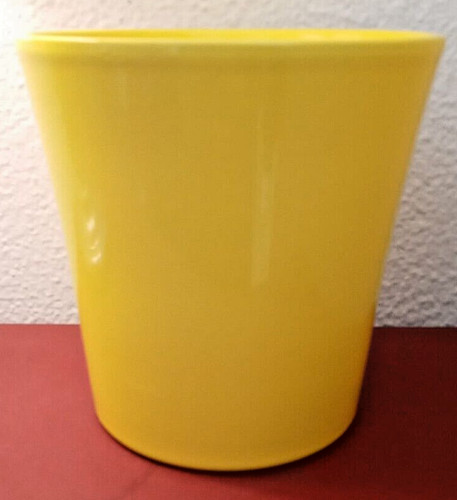 Vaso ceramica giallo - ceramica,