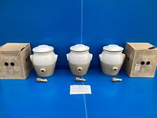 Vinaigrier en Grès Blanc