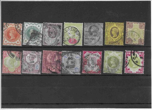 1887 inghilterra francobolli - 1887, inghilterra: