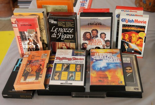 Lotto vhs con film - di,