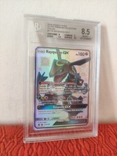 Rayquaza GX Shiny BGS 8.5 Ita Beckett Destino Sfuggente Pokemon Hidden Fates