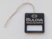 BULOVA "Accuquartz" Watch Hang Tag Cartellino (Uwritten)