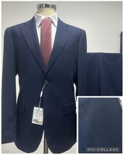 ABITO UOMO CHICCO PIED POULE BLU  SCURO SLIM FIT DROP 7 46 48 50 52 54 56 58 60