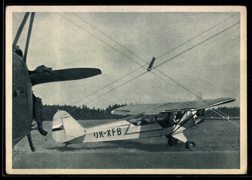 Ansichtskarte flugzeug letadlo - ansichtskarte,
