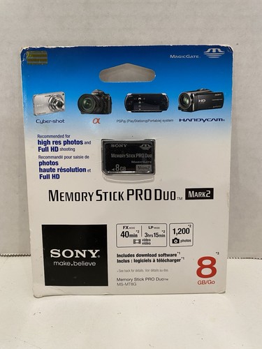 Sony 8gb mark2 - sony, memory