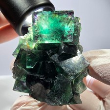 Esemplare di cubo di fluorite