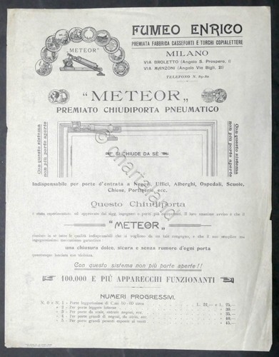 Brochure fabbrica fumeo - brochure, e.