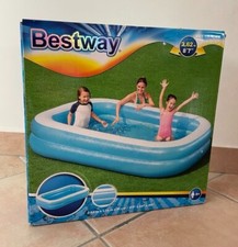 Bestway Piscine Gonfiabile rettangolare per Bambini - 262 x 175 x 51 cm