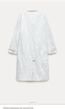 Zara coat Arrugado De
