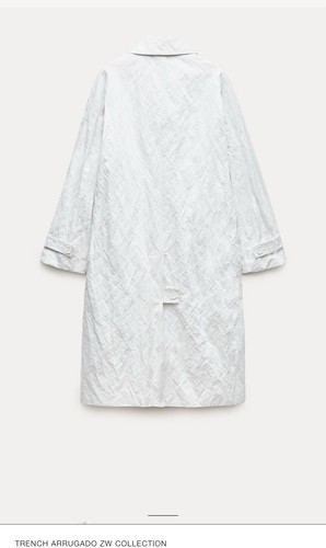 Zara coat arrugado - coat,