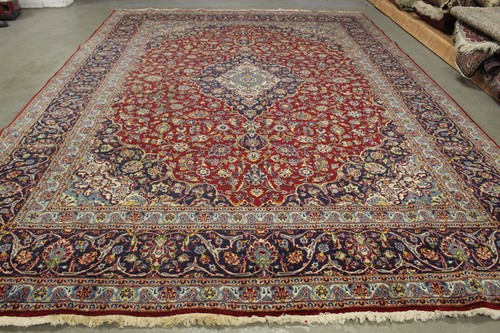 Antico tappeto kashan - tappeto,