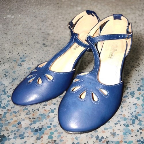Abito danza bellmora blu swing - abito,
