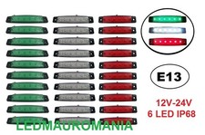 3 Luci Led Bandiera 6 SMD