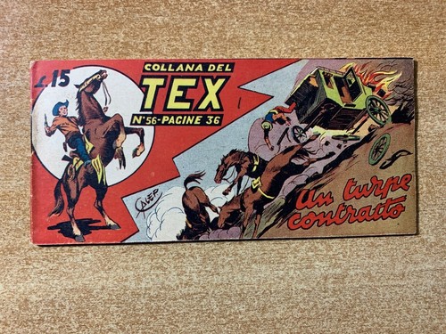 Tex striscia prima serie - a,