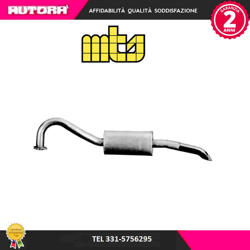 66450 silenziatore posteriore - silenziatore,