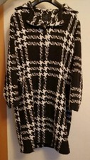 cappotto donna nero-bianco