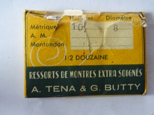 Pezzo orologio molle di - pezzo,