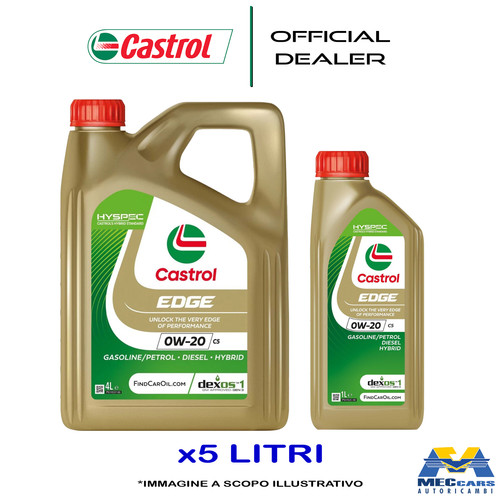 Castrol edge 0w20 - edge, olio
