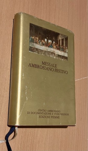Messale ambrosiano - messale,