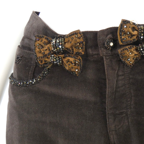 Blumarine pantalone velluto - pantalone,