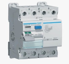 Interruttore FI tipo B sensibile a tutte le correnti Hager CDB640E 4 poli 10kA 40A 30mA