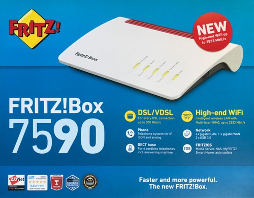 Router fritz box 7590 - fritz!box, 7590,
