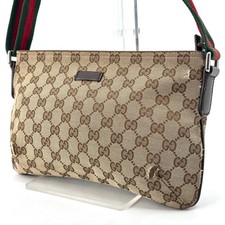 Borsa a tracolla Gucci GG tela