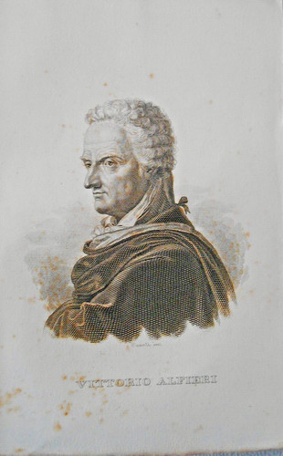 Antica incisione raffigurante - antica,