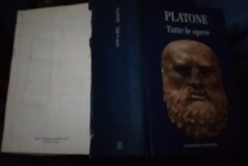 TUTTE LE OPERE DI PLATONE ed. Sansoni 1993  manca il piatto posteriore