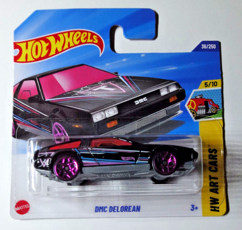 Hot wheels delorean dmc - hot,