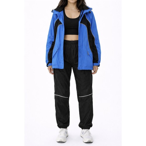 Y2k tuta vento vintage - tuta, blu